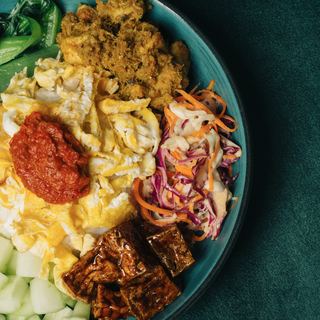 Bibimbap Nusantara at Mapogu Coffee & Eatery, Jimbaran