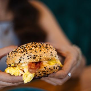 Mapogu Breakfast Sandwich at Mapogu Coffee & Eatery, Jimbaran