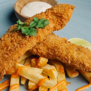 Mapogu Fish & Chips at Mapogu Coffee & Eatery, Jimbaran