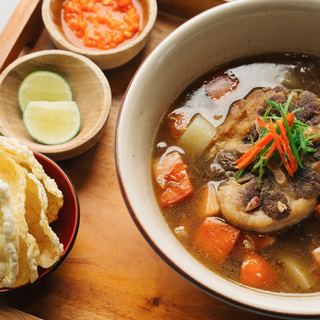 Soup Buntut at Mapogu Coffee & Eatery, Jimbaran