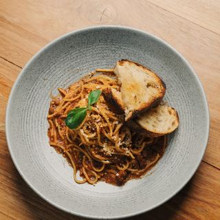 Spaghetti Bolognese at Mapogu Coffee & Eatery, Jimbaran